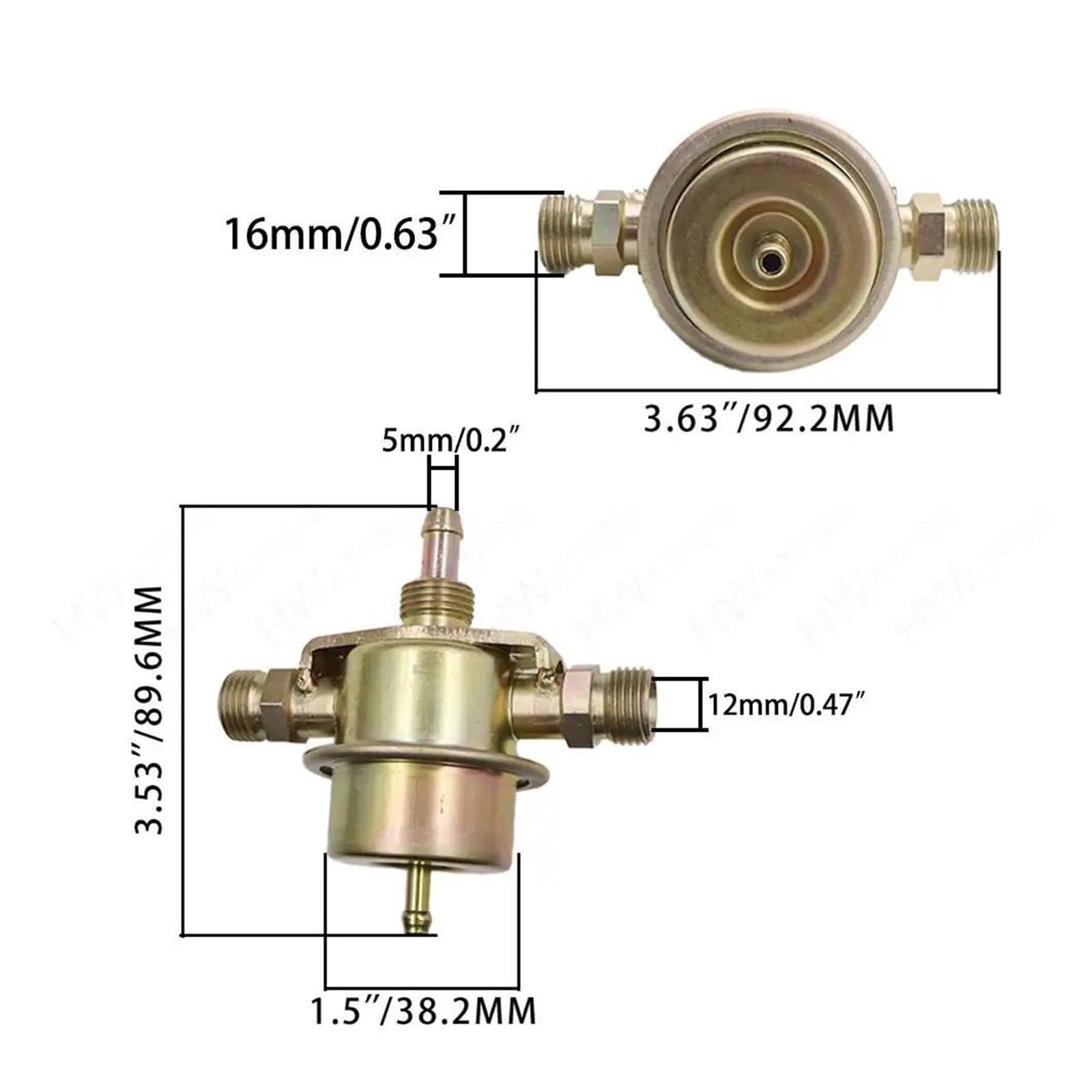 Fuel Pressure Regulator,Fit For Porsche, 911 Coupe Baujahr 1963-1990 Targa Baujahr 1964-1990 Sterowanie układem ciśnienia paliwa
