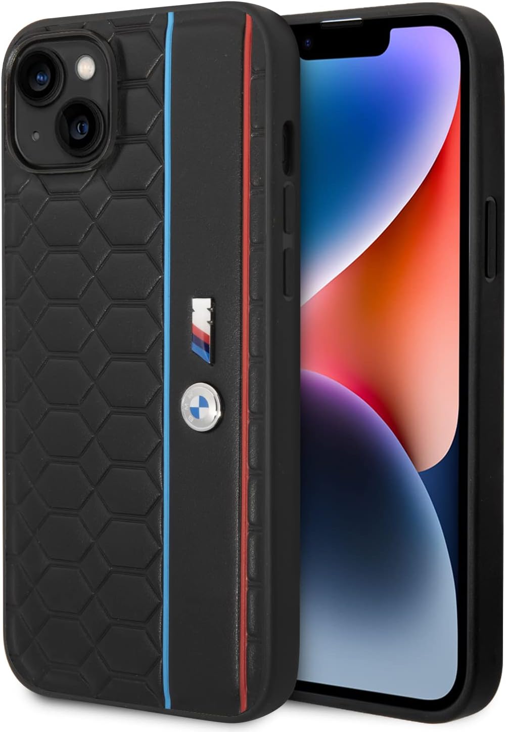 Amazon.com: CG MOBILE BMW Phone Case for iPhone 14 in Black Hexagonal ...