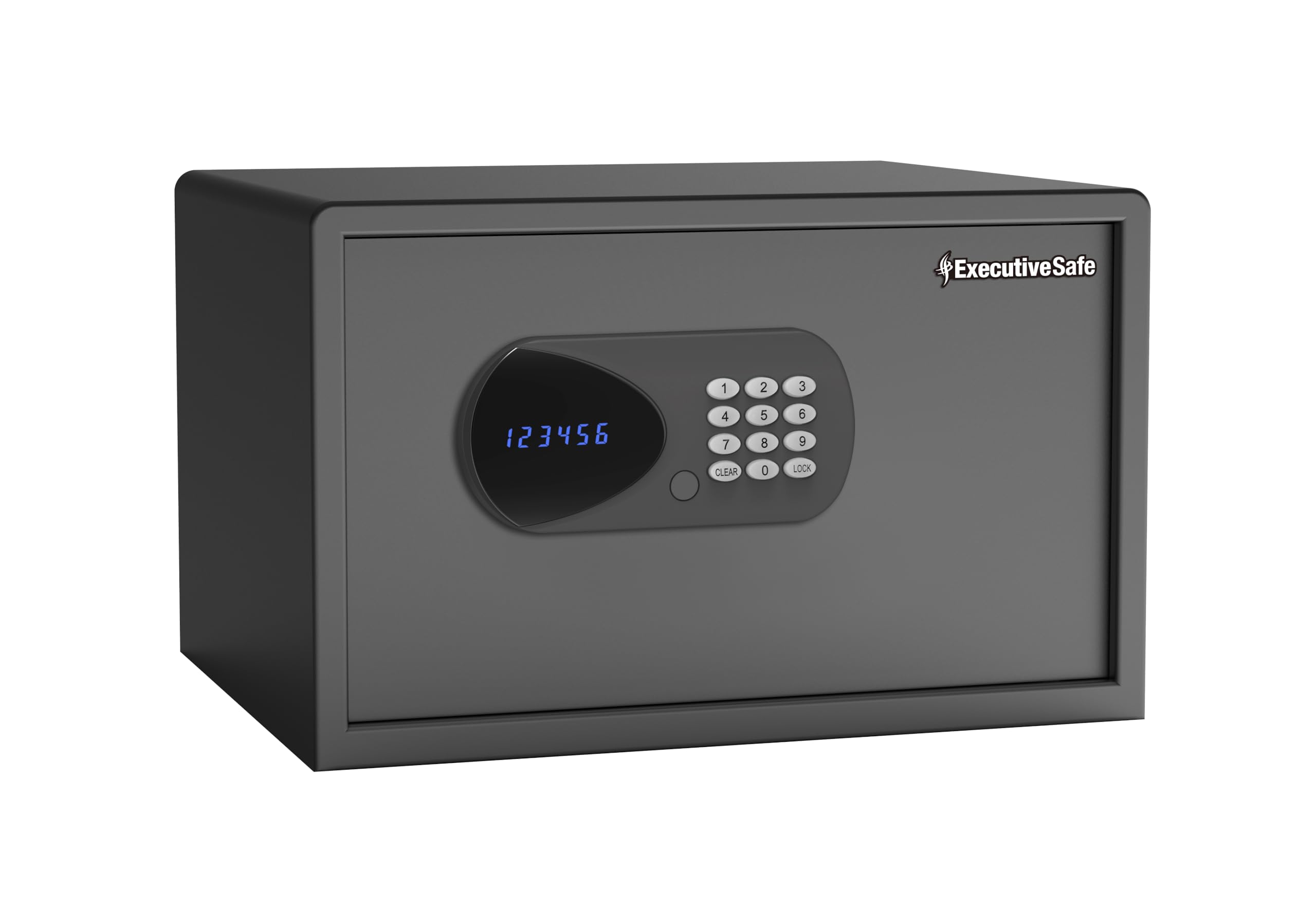 Executive Safe ACS-6 - Cassaforte digitale per computer portatile, per casa, ufficio e hotel, adatta per laptop da 17", mensola, tastiera elettronica, bulloni motorizzati, display a LED, porta USB e