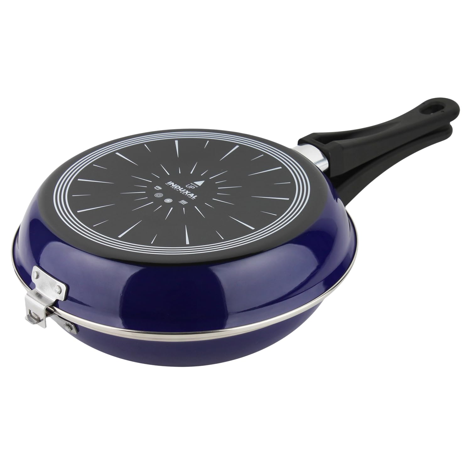Magefesa Frittata 9.4-Inch Nonstick Double Sided Frying Pan, All-Stovetops Compatible, Dishwasher Safe – Ideal for Spanish Tortilla
