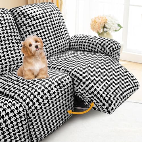 Housse de canapé extensible 3 places de qualité supérieure jaune lavable - 3