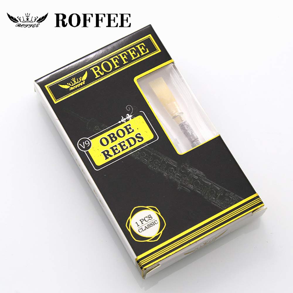 1 pieza oboe cañas oboe hojas oboe escudo Reed V9 modelo profesional, tamaño mediano