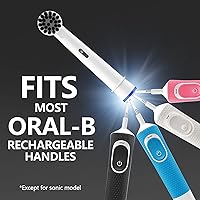 Vista 6 de Oral B - Cabezales de cepillo de dientes eléctrico de repuesto compatibles con cepillo de dientes eléctrico Oral-B, cerdas de carbón