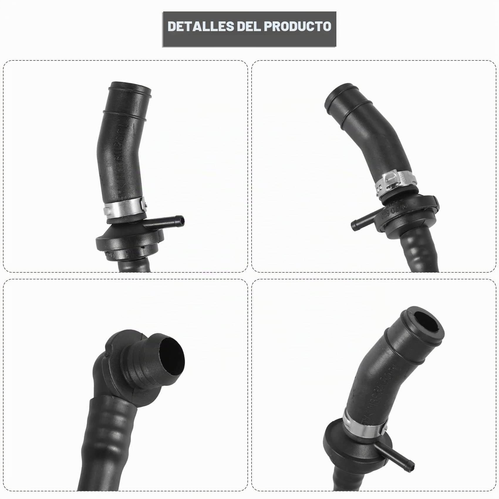 Manguera de Succión de Servofreno 1J0612041GD para ALH TDI Golf 2001 2002 2003