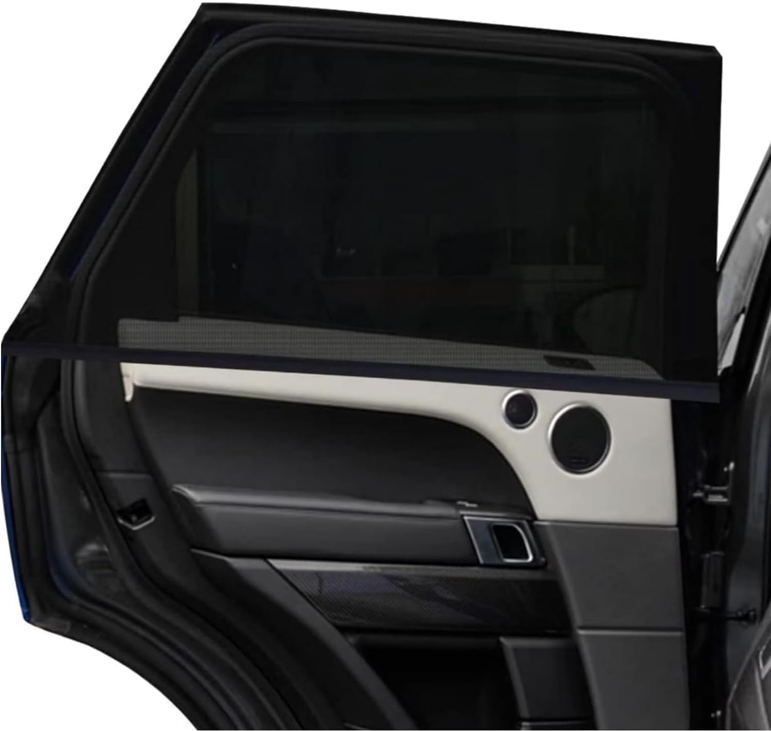 FINEVERNEK 2 Unidades Parasol de Coche para Ventana Lateral Trasera, Parasol Coche Bebé, Parasol Ventana Coche, Sombrilla Universal con protección UV, Parasol Coche para Niños y Mascotas