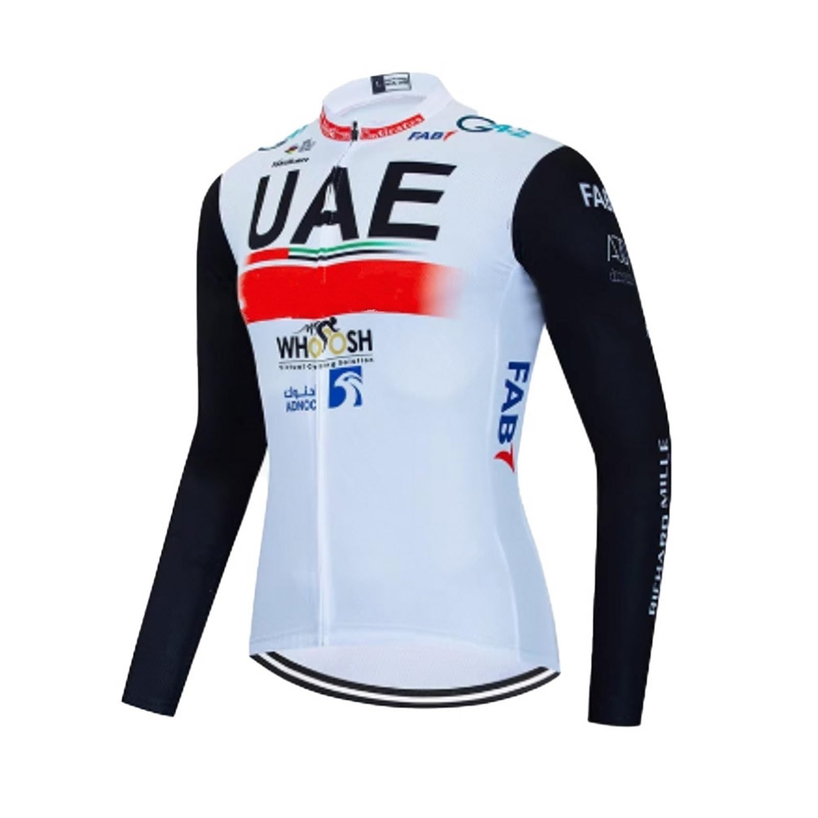 Maillot de cyclisme hommes manches longues pour sorties route hiver - 5