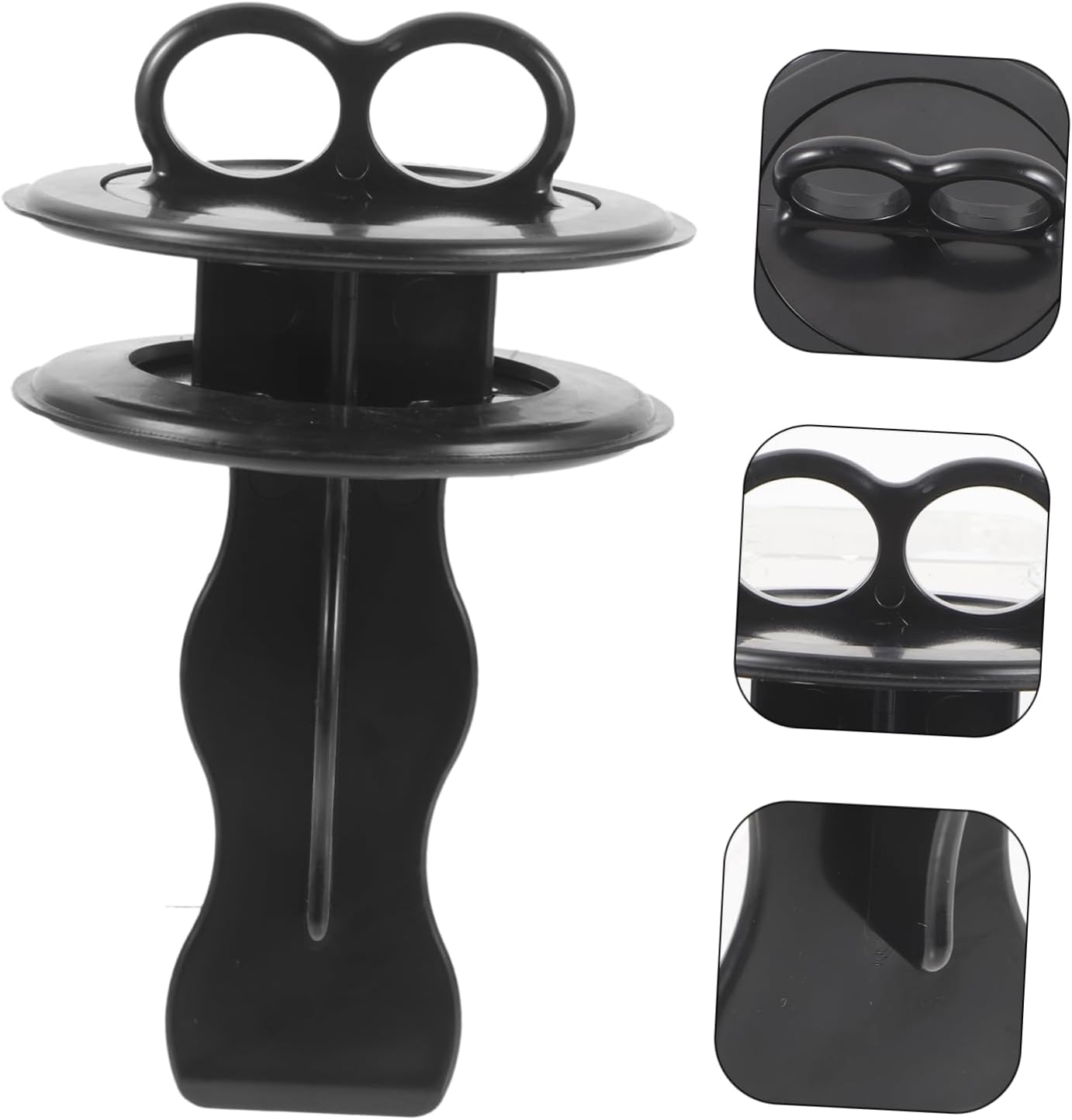 Plastic Kitchen Sink Drain Plug Garbage Disposal Stopper Double Ring Feeder Splash Guard