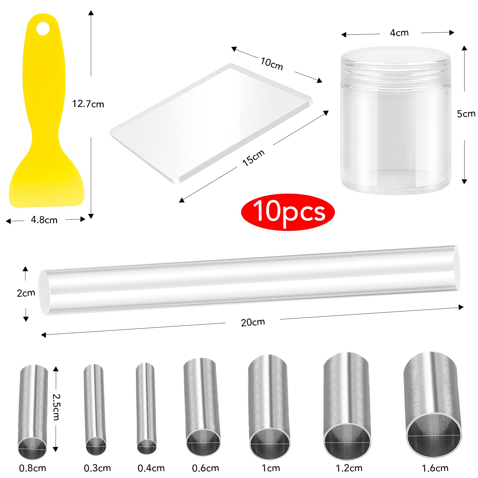 4 Pièces Outil De Modelage Argile,Outil En Céramique Set Outil De Modelage Argile Outils De