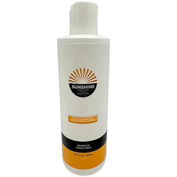 Hairpiece Conditioner for Wigs, Toupees, Hair Systems 8.4oz by Sunshine Products