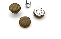 Vista 22 de Gorra de béisbol de 5/8 pulgadas / 0.630 in con botón superior para sombrero de repuesto, suministros de reparación H155X