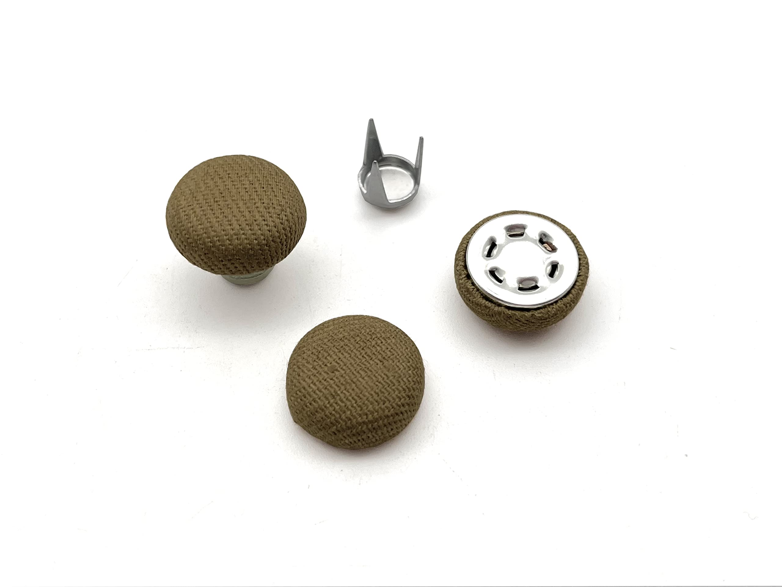 3dancraftit 5/8" / 16mm Baseball Cap Trucker Cap Button top Hat Button Replacement Repair Making Supplies H155V