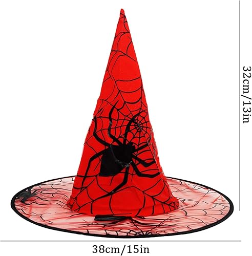 Miniatura 2 de Event Horizon - Sombreros de bruja de película para mujer, disfraz de bruja infantil, accesorios de disfraces de Halloween, sombrero de bruja