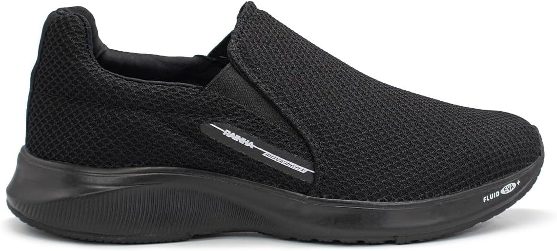 Tênis Rainha Masculino Slip On Back Ii Casual Preto/preto Ra03570002 44