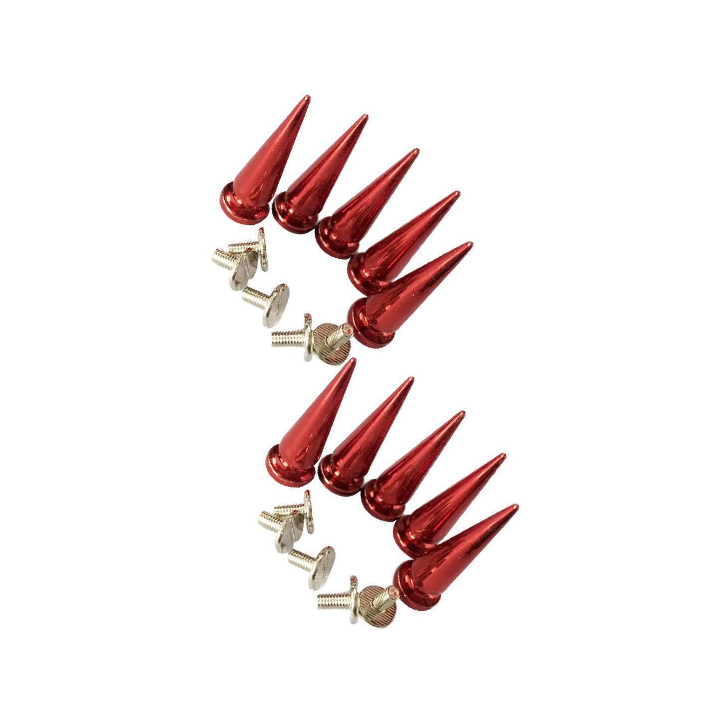 KIXZSAZ Versatile Cone Stud Rivet Punk Rivet Custom Leather Accessories With Copper Screw Studs And Spikes Brand New And Cone Spike Leather Craft Spikes Spots