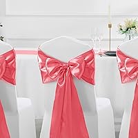 Vista 60 de Manyshofu 12Pcs Satin Orange Table Runner - 12 x 72 Inch Long Size, Party Table Runner Decor Bright & Smooth Wedding Decorations Table Runners for
