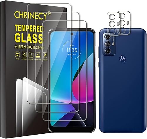 Miniatura 7 de Paquete de 4 protectores de pantalla de privacidad para Motorola Moto One 5G ACEOne 5G UW ACE con 2 protectores de lente de cámara, dureza 9H,