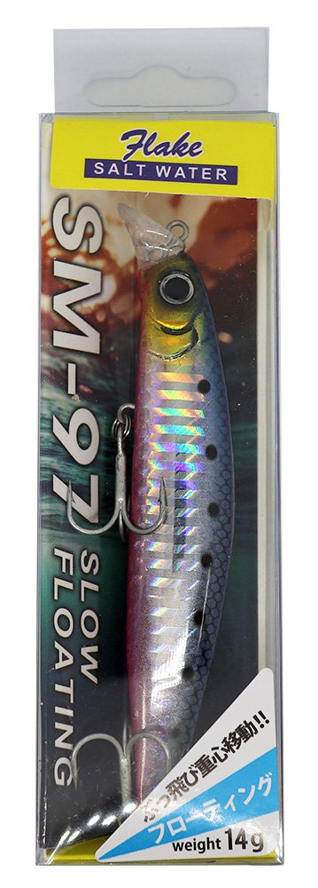ミノー各種(メバル) ケース付き Amazon.co.jp: コーモラン(CORMORAN) ミノー フレーク SM-97F 97mm 14g