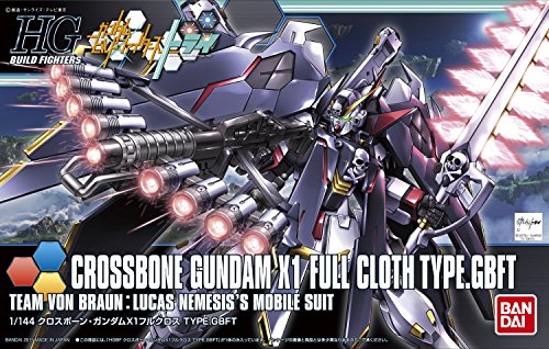 Figura de Acción Crossbone X-1 Full Cloth Ver. Gundam Build Fighters miniatura 4