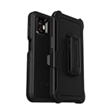 Samsung XCover6 Pro Defender Series Case - Black, Rugged & Durable, with Port Protection, Includes Holster Clip Kickstand