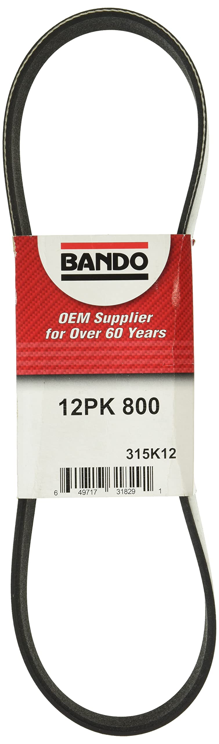 ban.do12PK800 Serpentine Belt