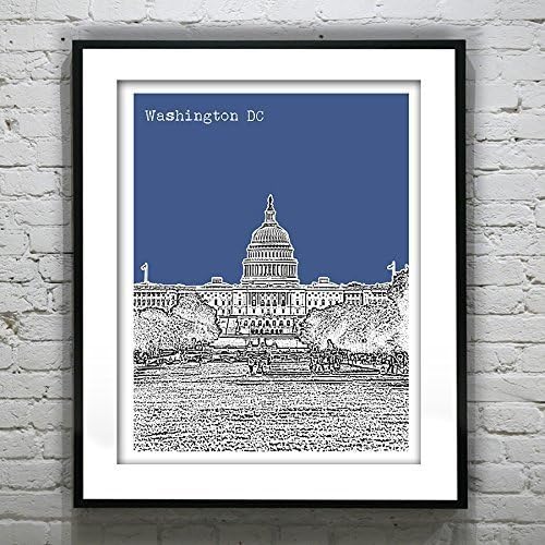 Washington DC Art Print Poster - Washington, DC Item - T1319