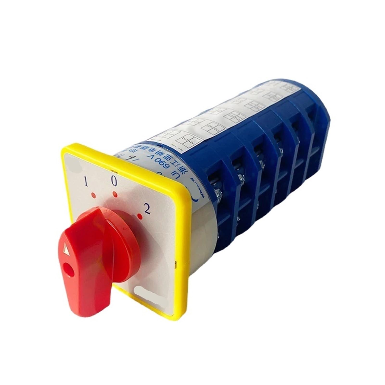 TSIOHKBS LW5-40/6 Cam Switch 40A 690V 24 Terminals DIY Rotary Changeover Switches Control Different Loads (Customize)