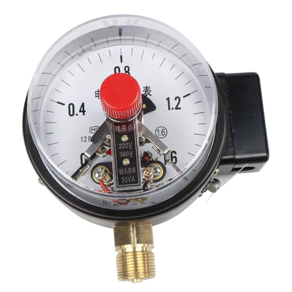 MERISHOPP 4 inch Dial Brass Pressure Gauge Meter for Air Water Liquid -0.1-1.5MPa (B0BV32LJYR) Amazon Price History, Amazon Price Tracker