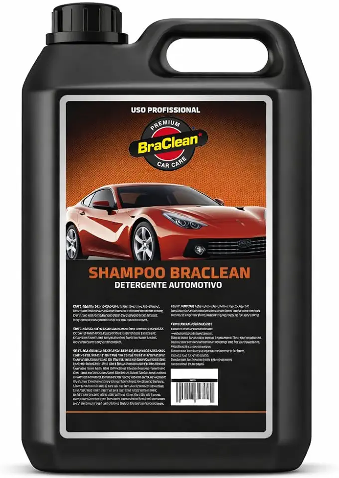 Shampoo Detergente Automotivo 5l | Pré-lavagem | Alto Rendimento