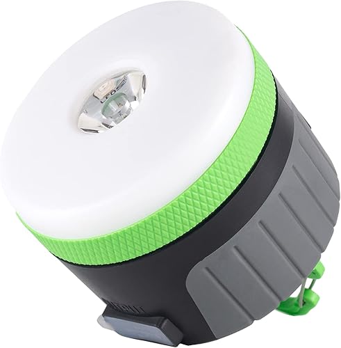 Miniatura 16 de LIT-PaTH Linterna LED para campamento, luz recargable con base magnética, 2200 mAh, kit de supervivencia para emergencias, huracanes, apagones