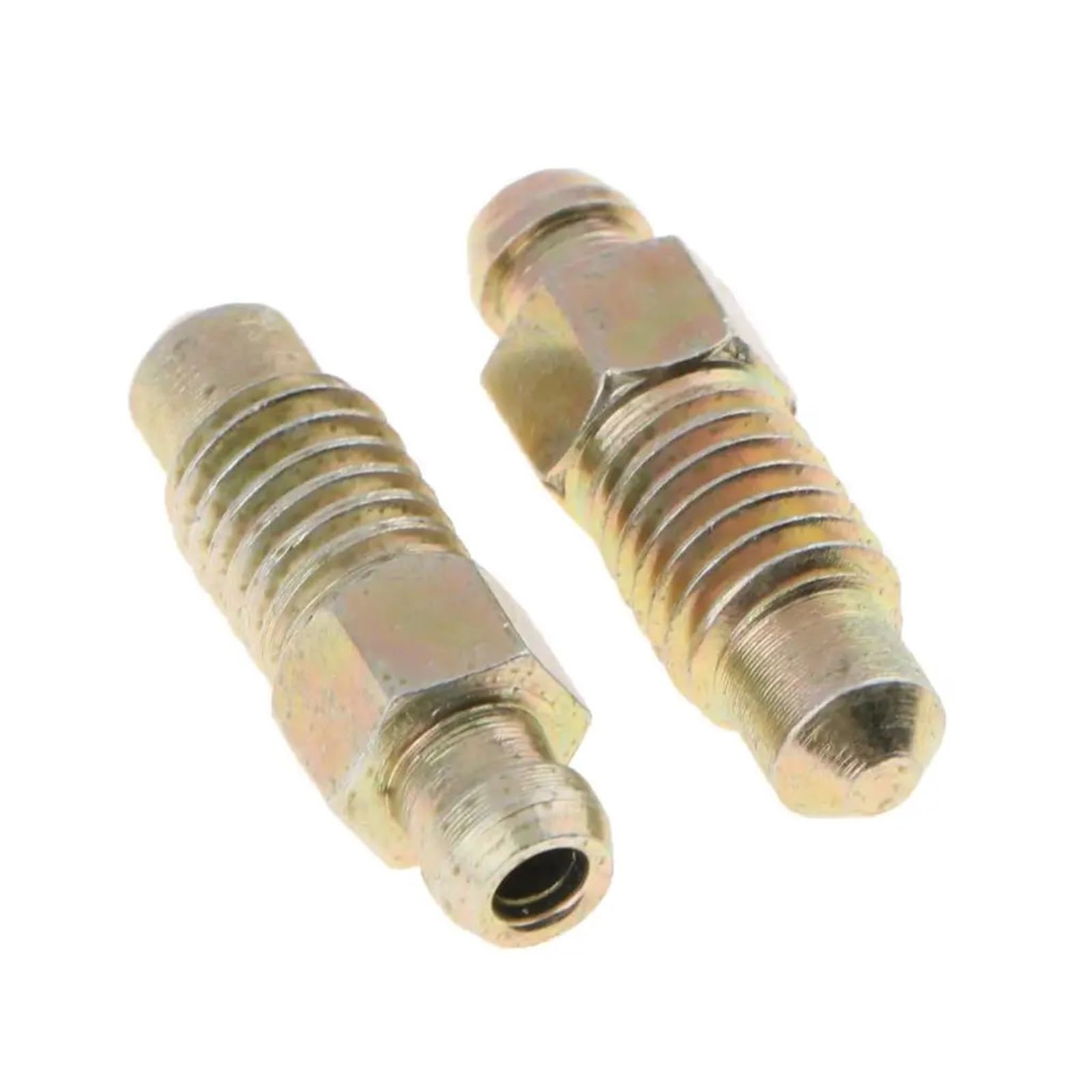 Retractor Pistones Tornillo de purga freno metálico Pistones Freno En Frenos Disco | Kit de reparación de pinza trasera delantera, ajuste Universal para reemplazo del sistema de frenos de coche