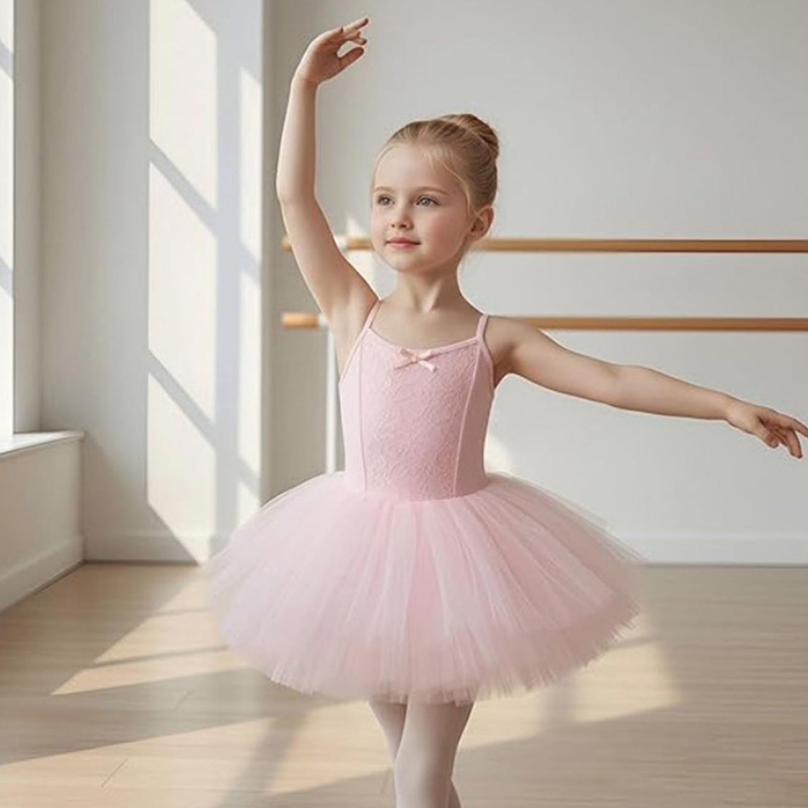 Tanztrikot für Kleinkinder mit Tutus Rock, Gymnastikkleid