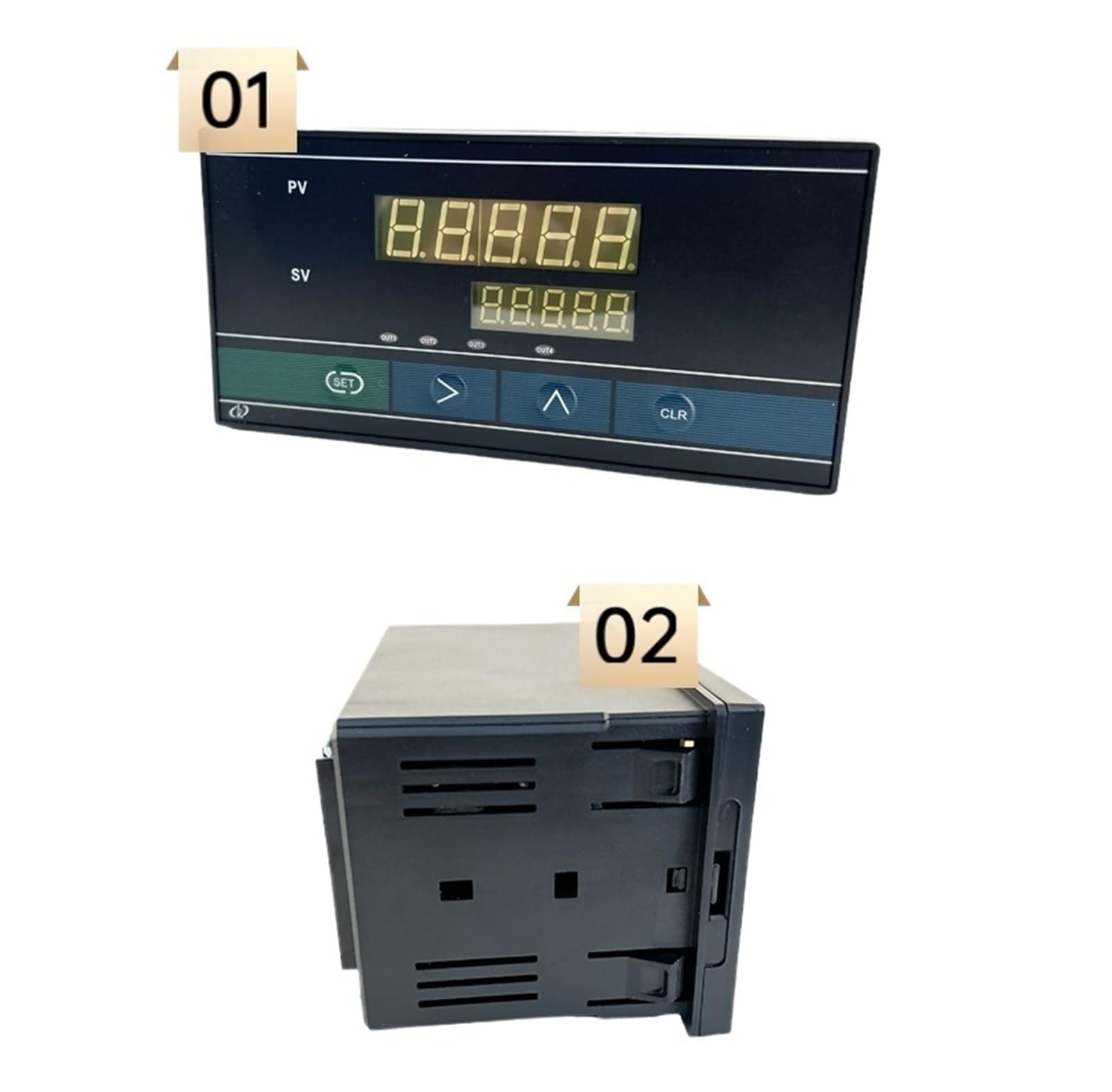 Cella di carico a diaframma planare da 58 mm con display indicatore Sensore di peso da 10 kg a 5000 kg for bilancia di forza scientifica e tecnologica per misurare forza(5T Indicator)