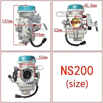 Fit For NS 200 Bajaj Rouser Carburettor For 200NS Make Year 2012-2016 With 200cc DTSi BS-3 Engine