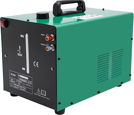 Tig Cooler Tig Welder Torch Water Cooling System Wind Tunnel Heat Dissipation System 370W Tig Mig Welder Everlast Tig Welder 110V/60HZ (18L/4.8gal)