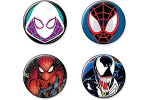 Spider-Man Button Set: The Ultimate Pin Collectible for Spidey Fans