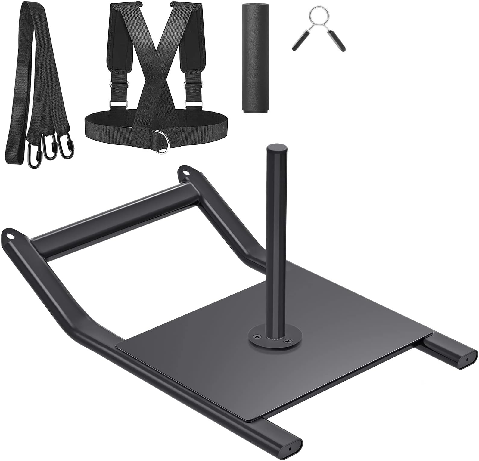 – Weight Sled, Push-Pull Fitness Sled, Fitness Strength Training Sled, Speed Training Sled for Athletic Exercise, Speed Improvement,Easily Through Obstacles