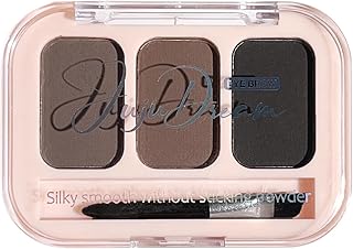 Polvo de cejas tricolor, fórmula mezclable de...