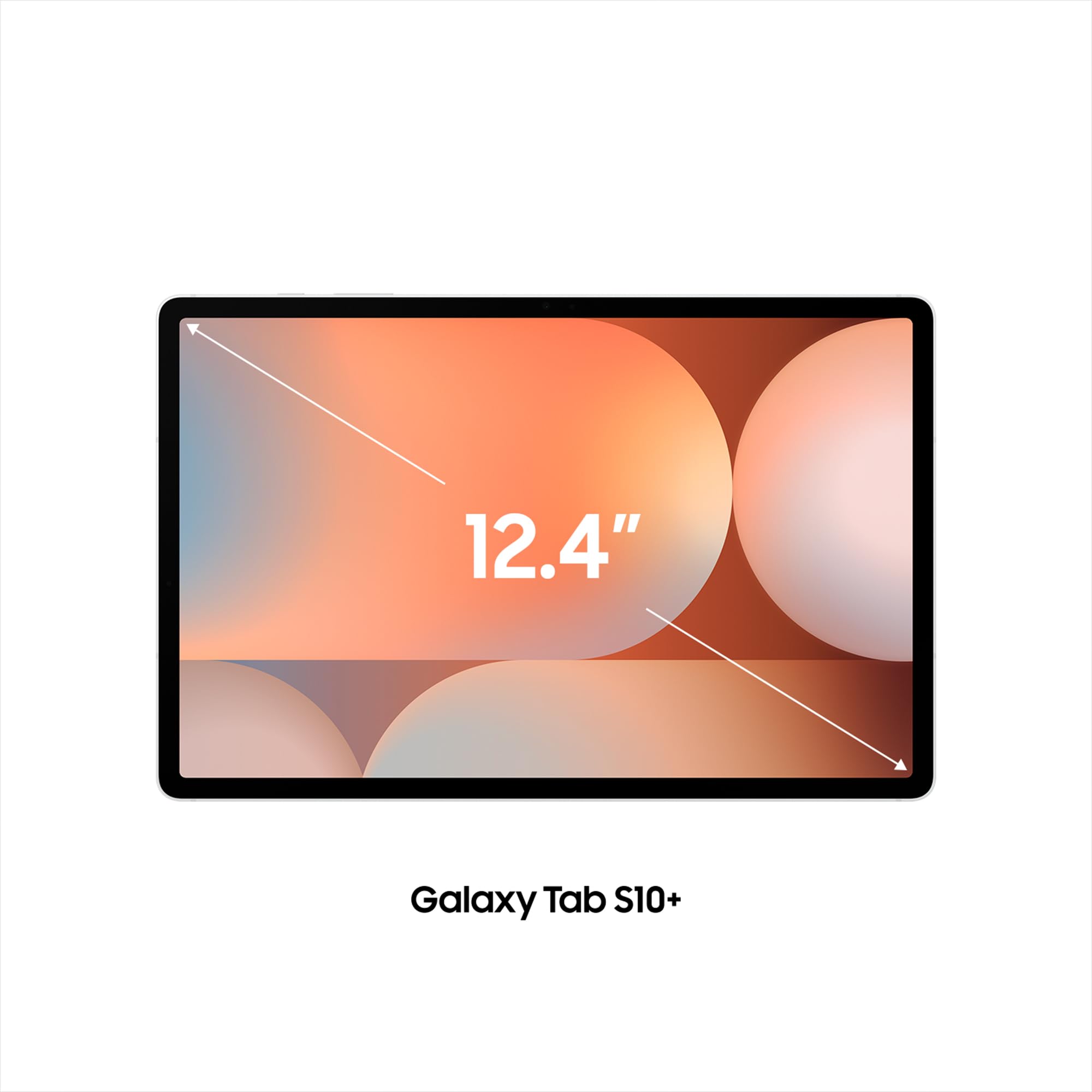 Samsung Galaxy Tab S10+ 512GB + Cargador - Tablet IA, Tableta Android Wifi, 12GB RAM, Pantalla AMOLED, Antirreflejos, S Pen Incluido, Gris (Versión Española)