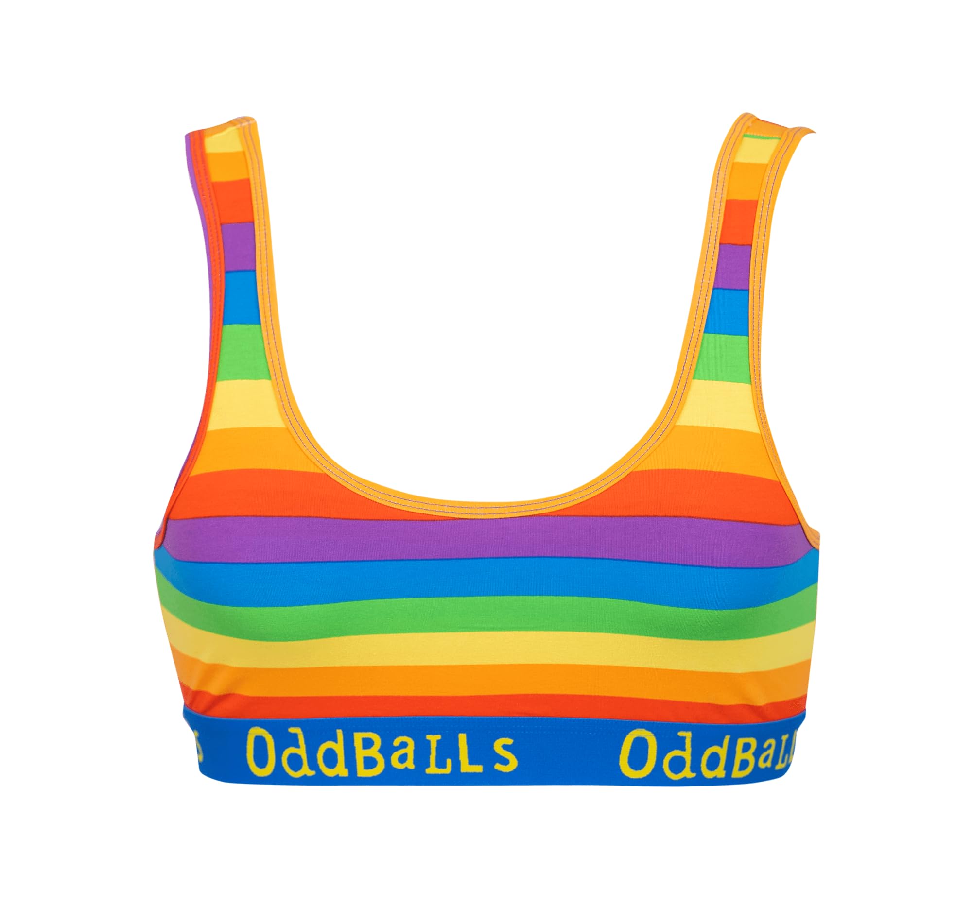 Oddballs Women's Multi Rainbow - Bralette - Small