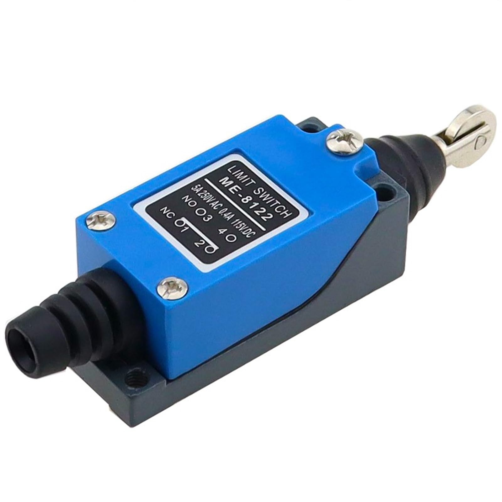 Interruptor de límite TZ-8108 giratorio con rodillo ajustable CA 250V 2 piezas 8