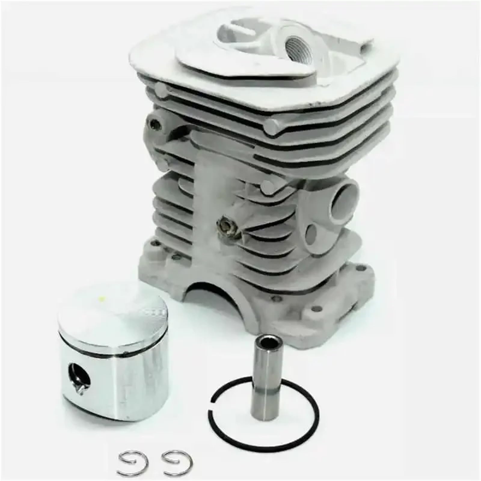HUILA ZESTAW TŁOKA CYLINDRA 142 40MM 530-0699-41 DO PIŁY ŁAŃCUCHOWEJ 141 41 PIERŚCIENIE ZAPŁONOWE ZAKRĘTKI USZCZELKA ŚWIECA ZAPŁONOWA ZESPÓŁ KLATKI IGLICY(10 Pcs Cyl. Kit)