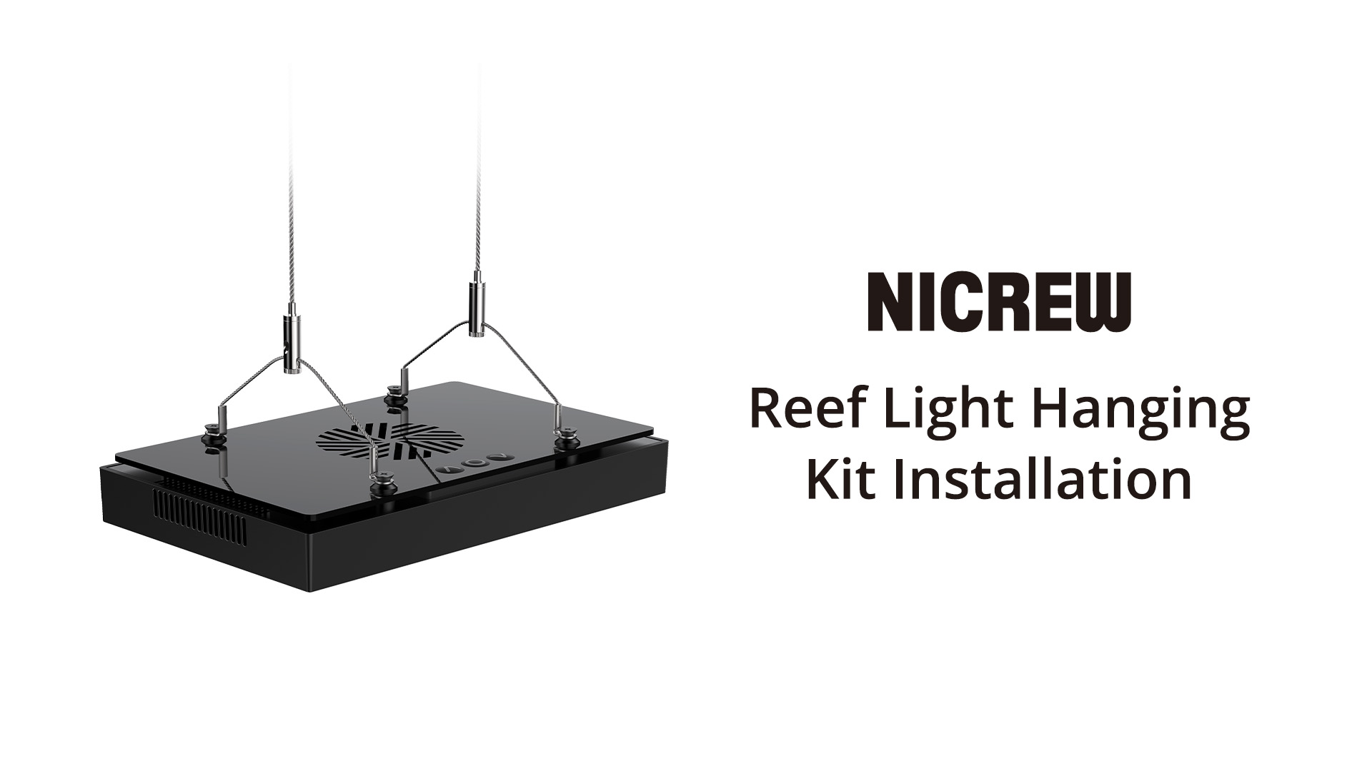 Amazon.com: NICREW Reef Light Hanging Kit, 9.8 ft Long for