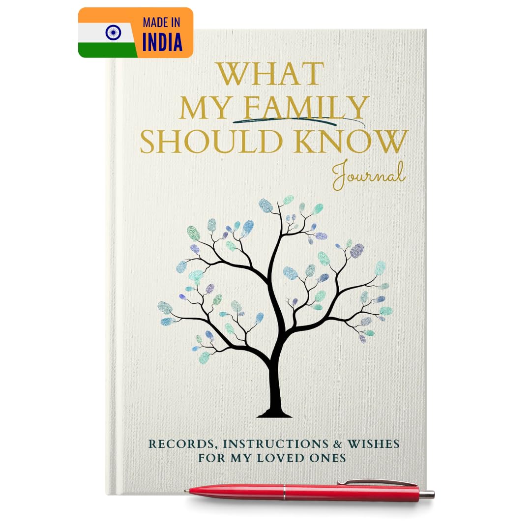 What My Family Should Know : Planner + Organizer | Record Financial & Important Information for Loved Ones | Must-Have Guided Journal for Every Home & Family | (2026 edition)