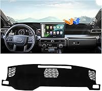 Vista 10 de Autorder Cubierta de salpicadero para Toyota GR86/Subaru BRZ 2022-2025 2026, accesorios para salpicadero, cubierta de franela, protector de rayos UV