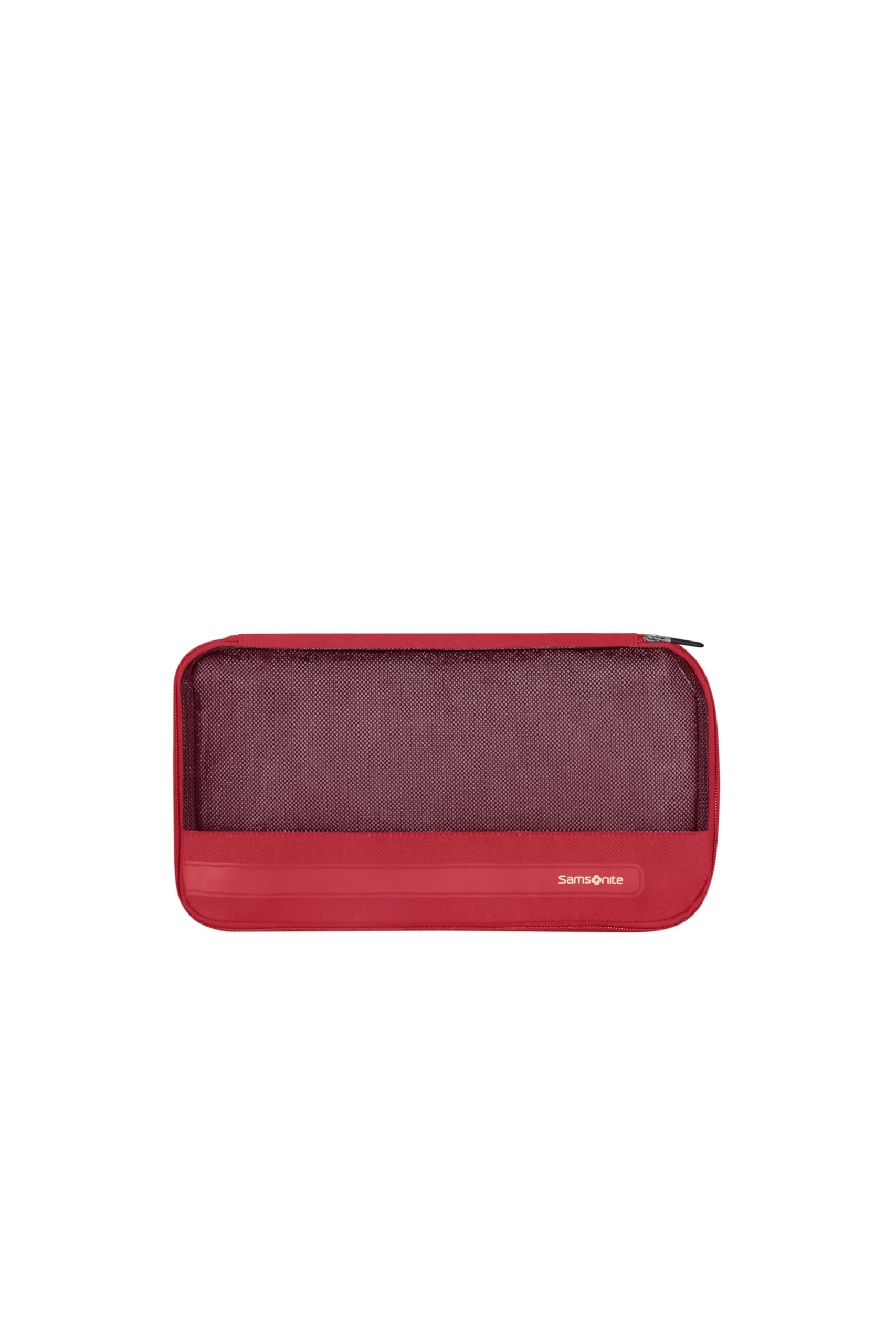 Samsonite TA Revolution - Zestaw Organizerów 3 Częściowy, Wysokiej Jakości Organizer Podróżny, Kostki Pakowe na Wakacje, Organizer do Walizki i Plecaka, Czerwony