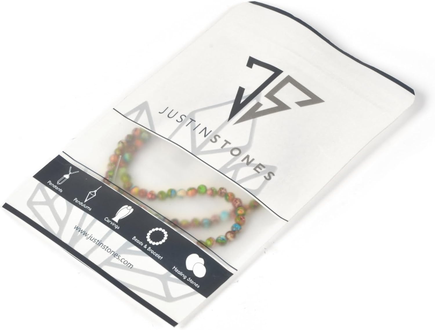 Multi-Color Sea Sediment Jasper 4mm Round Healing Crystal Loose Beads 16 Inch for Jewelry Making Beads - Image 4