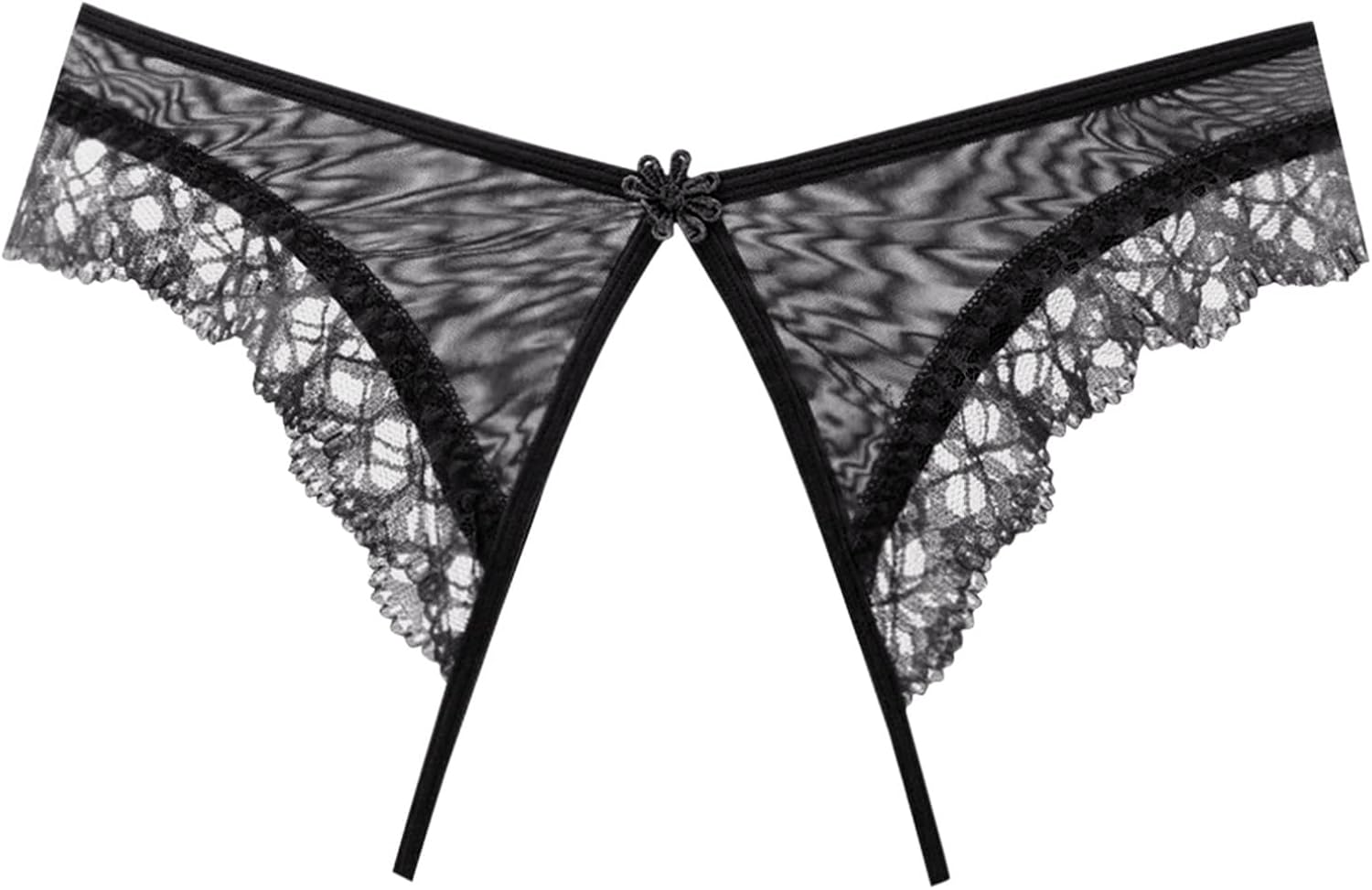 Sheer Panties For Women Womens Panties Slit Lace Thong Low