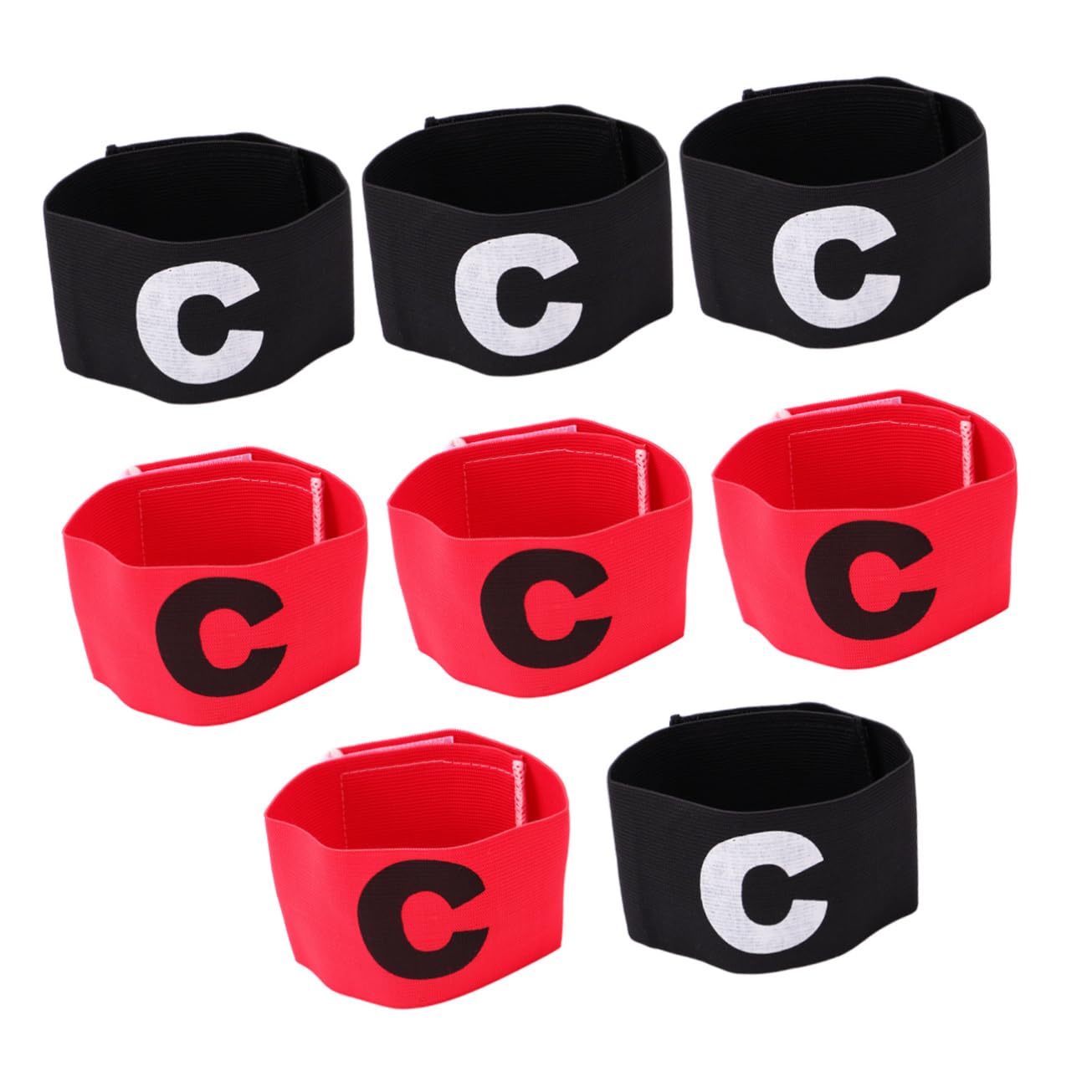 Toddmomy Fascia Da Braccio Braccialetti Da Calcio Bande Calcio Da Braccio Capitani Calcio Maniche Braccio Calcio Armband Accessori Nero Colore Casuale