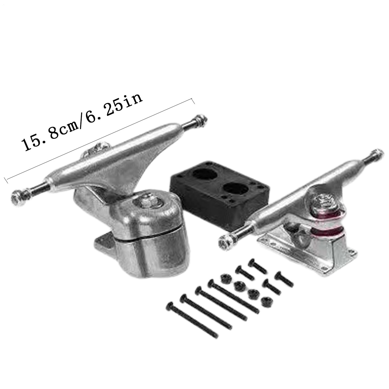 Trucks de Skateboard de Surf – Support arrière réglable, Construction en renforcé, Conception à Pivot Lisse, Installation Facile | Performance, Pratique de la Sculpture, Accessoire YOW,