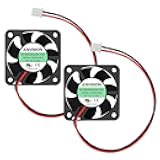 ANVISION 2-Pack 40mm x 10mm DC 12V Brushless Cooling Fan, Dual Ball Bearing, YDM4010B12